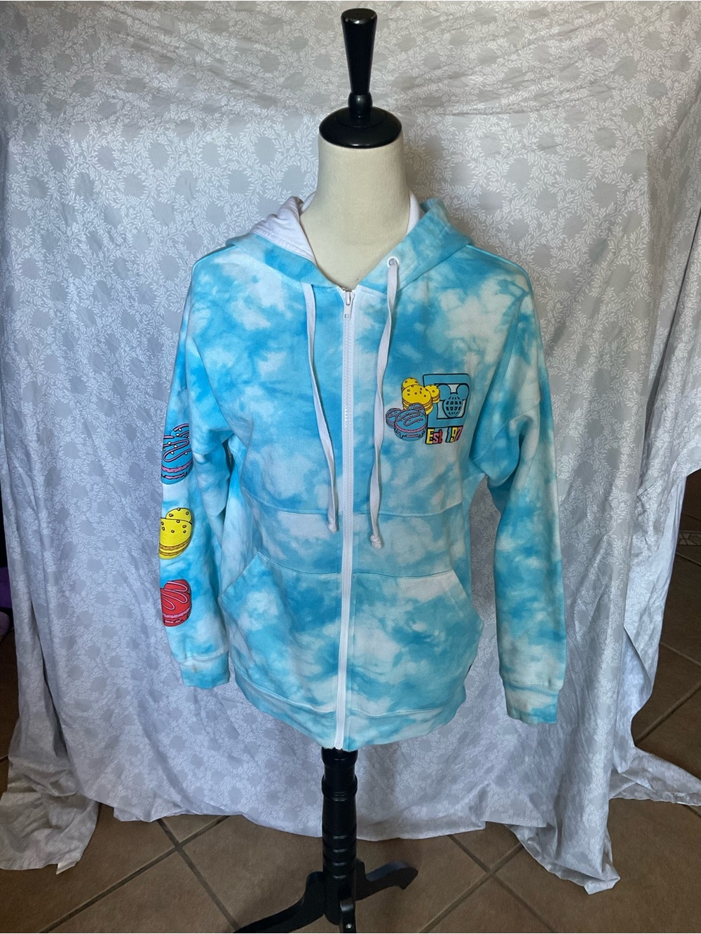 Disney Eats Macaron Cookie Zip Up Hoodie